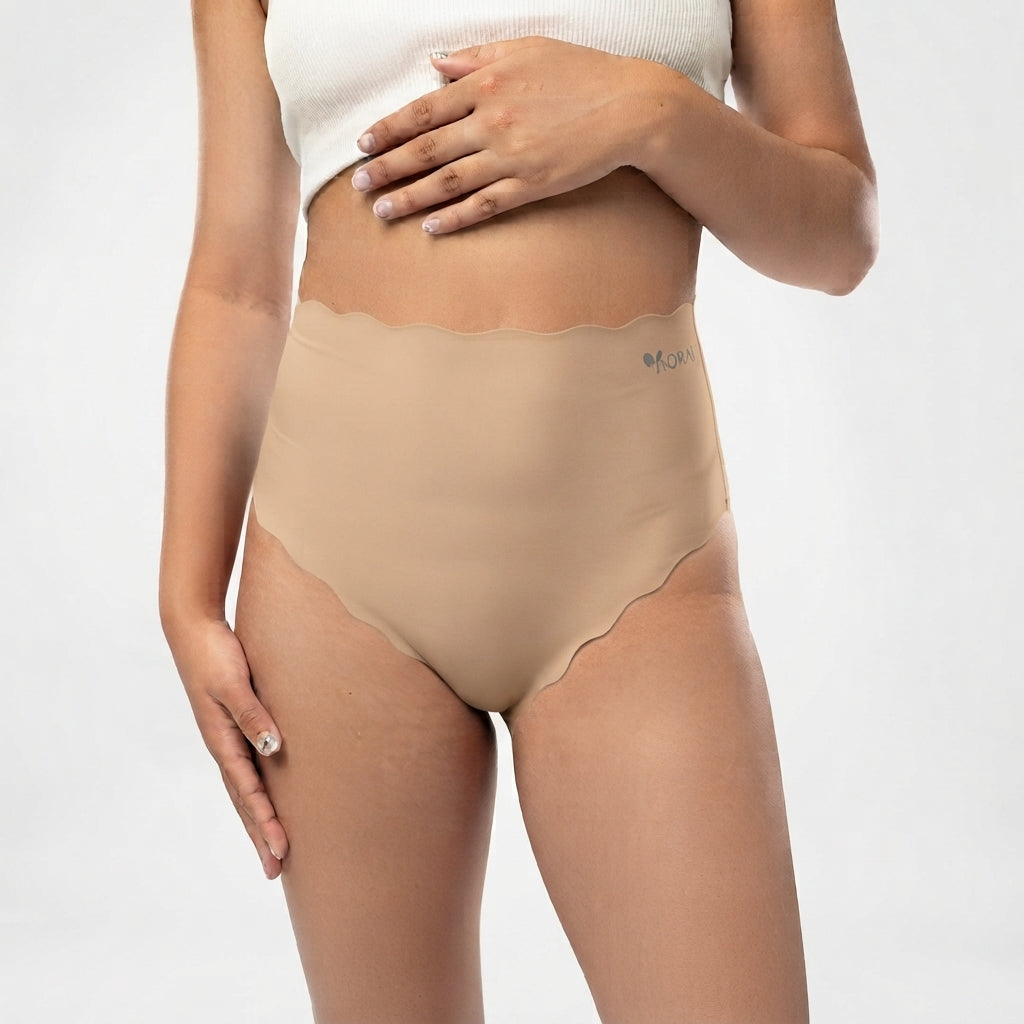 Seamless Mid-Waisted Brief (LL-3305)