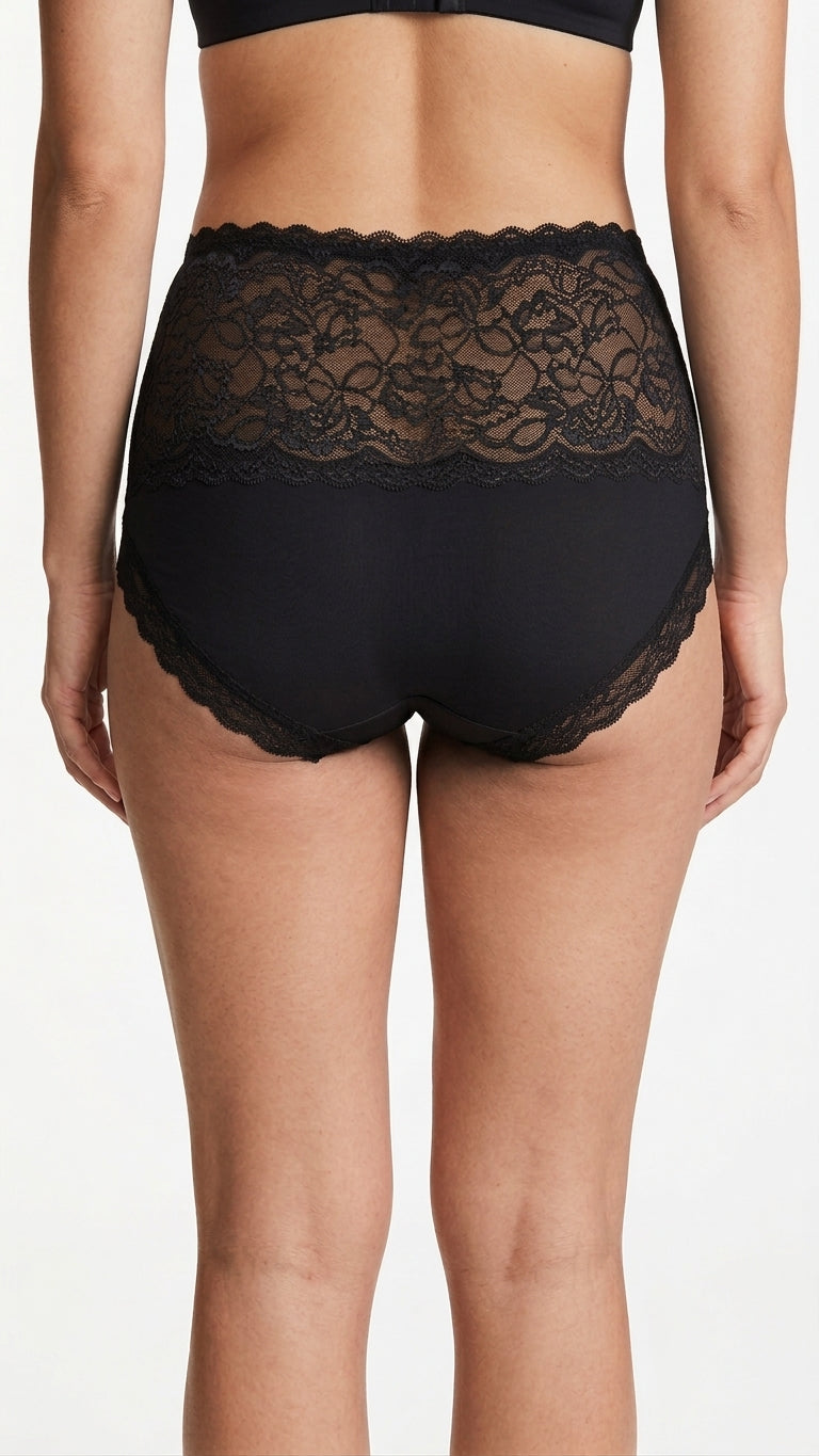 The Heritage Lace High-Waist Brief