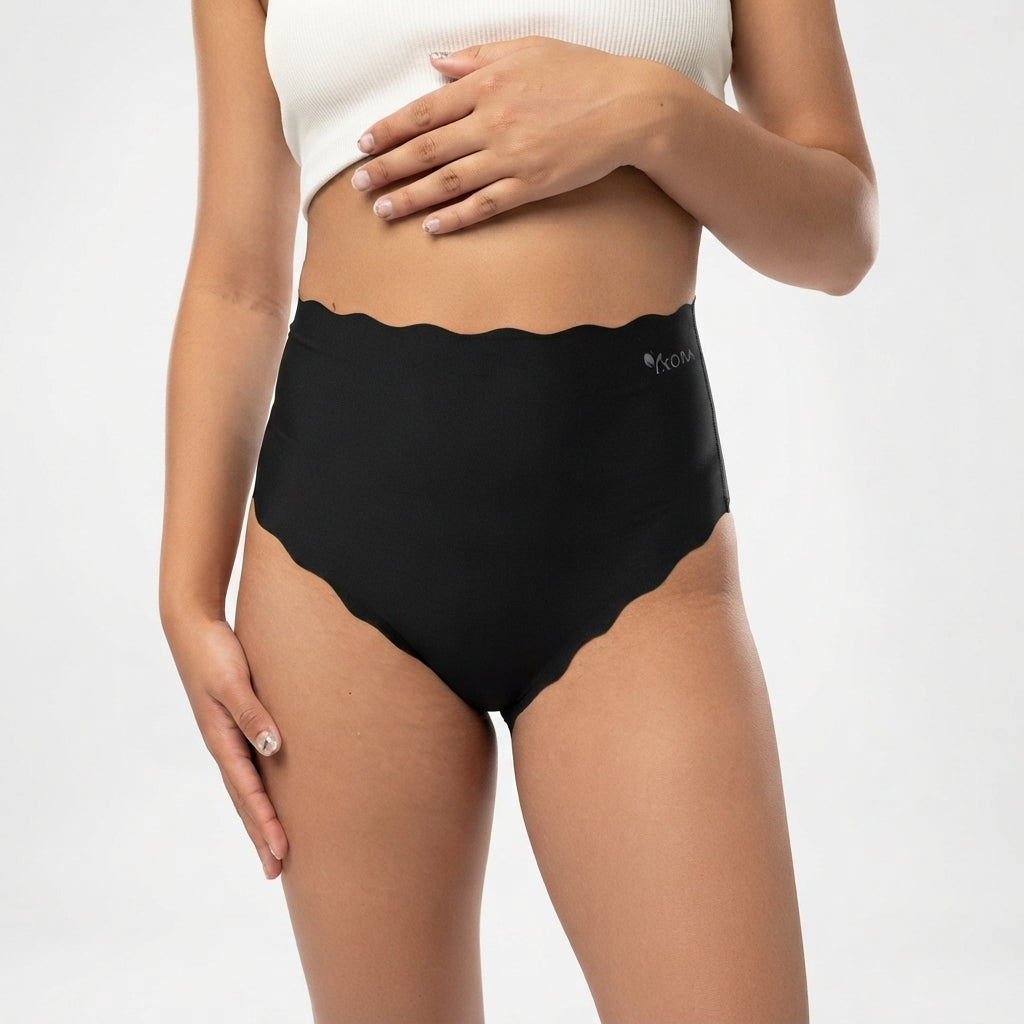 Seamless Mid-Waisted Brief (LL-3305)